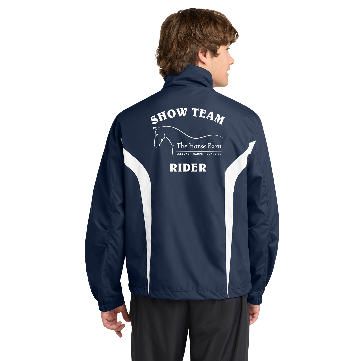 Sport-Tek® Colorblock Raglan Jacket (Show Rider)