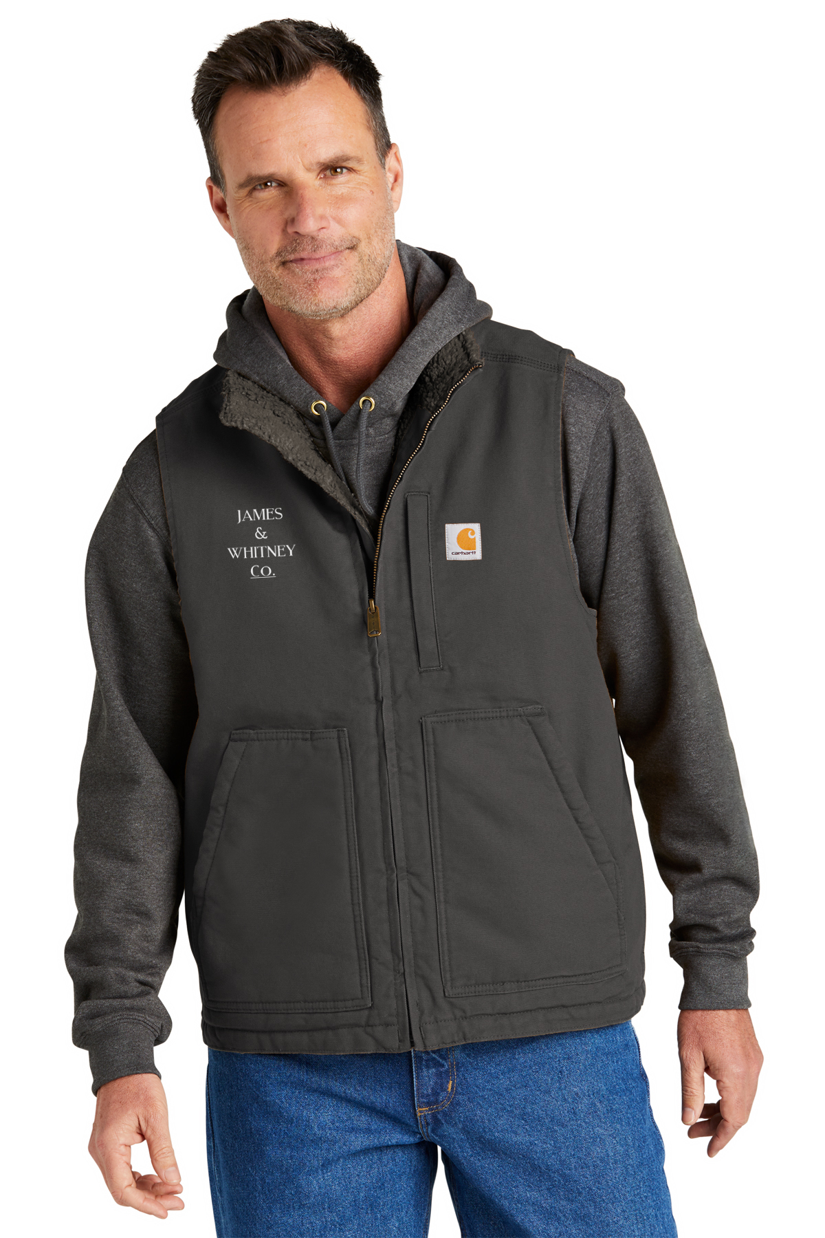 Carhartt Sherpa-Lined Mock Neck Vest