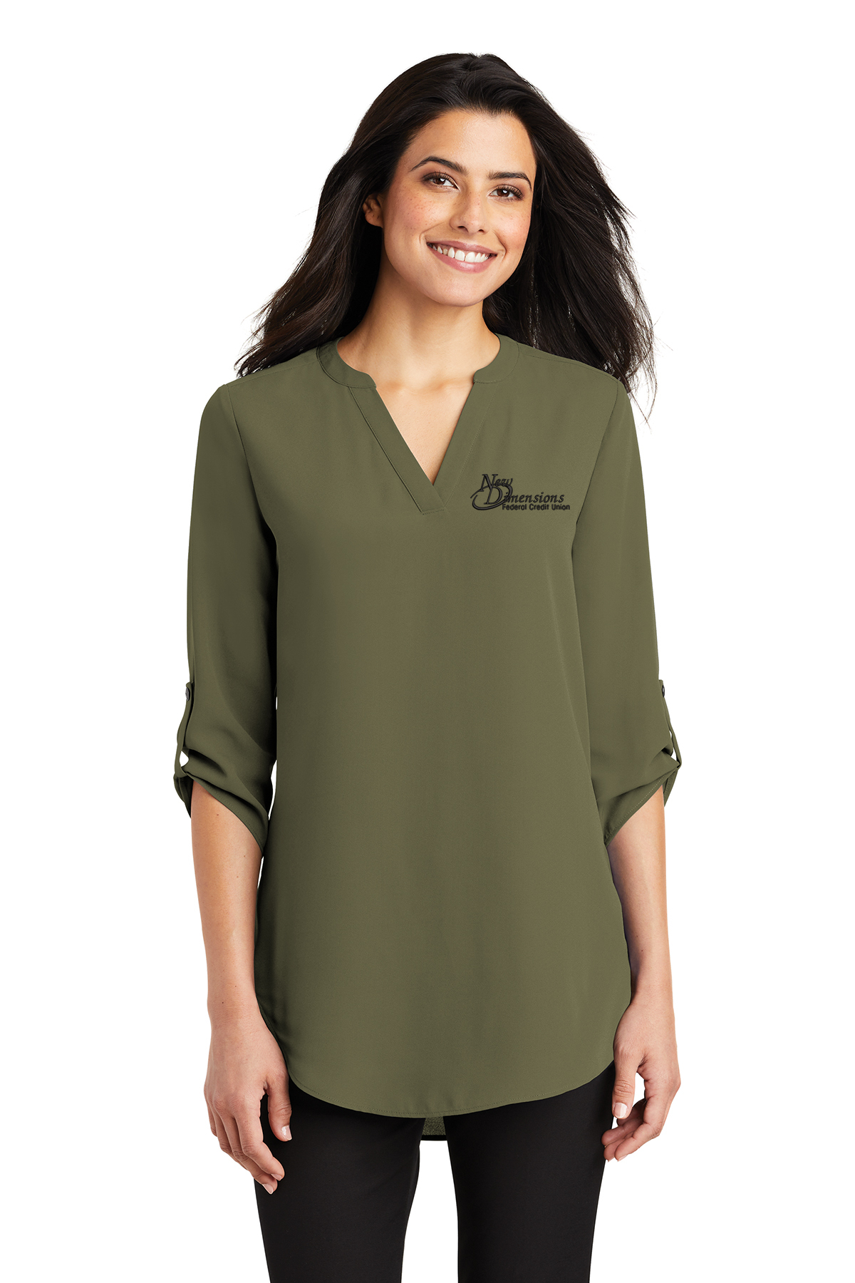 Port Authority ® Women's 3/4-Sleeve Tunic Blouse
