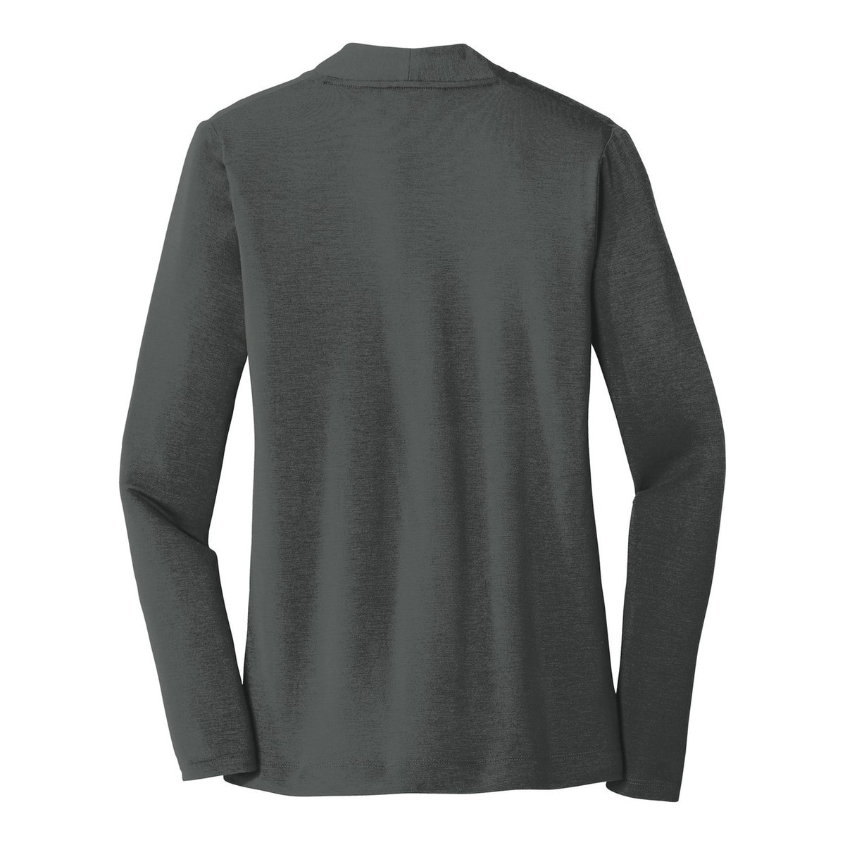 Women's Open Cardigan - Grey Smoke (back)