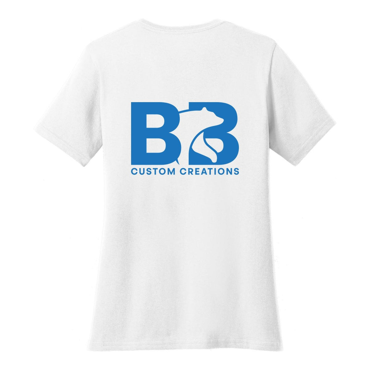 Women's Standard T - White (back)