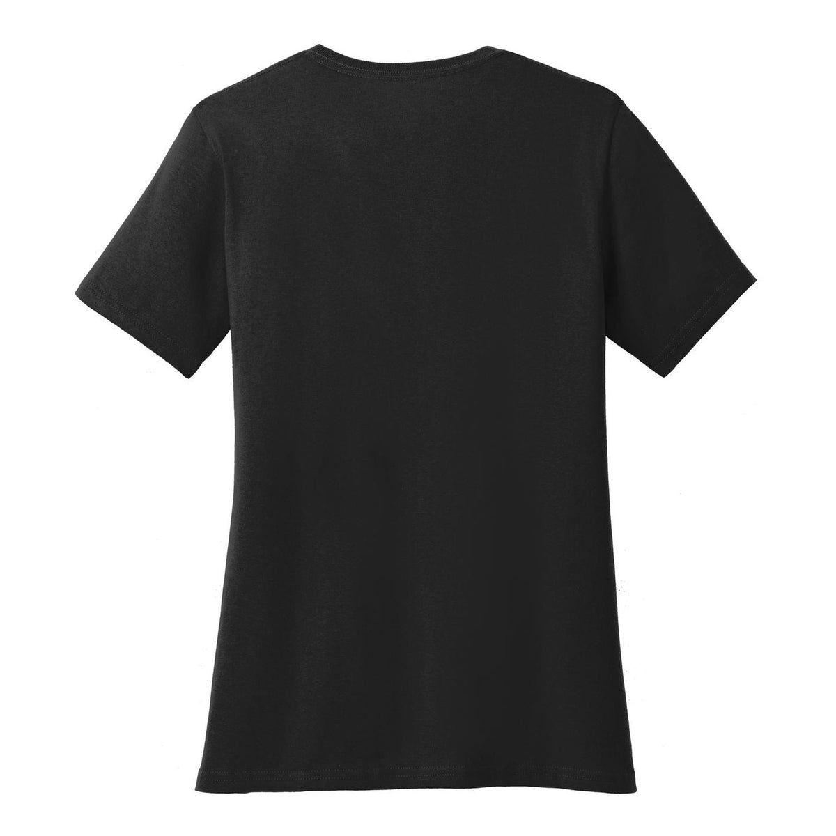 Women's Standard T - Jet Black (back)