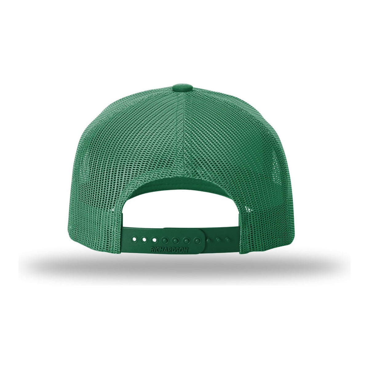 Five-Panel Rope Cap - Kelly/ White (back)