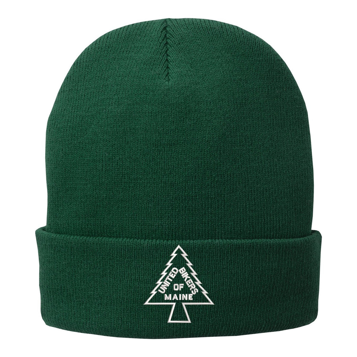Fleece-Lined Knit Cap - Athletic Green