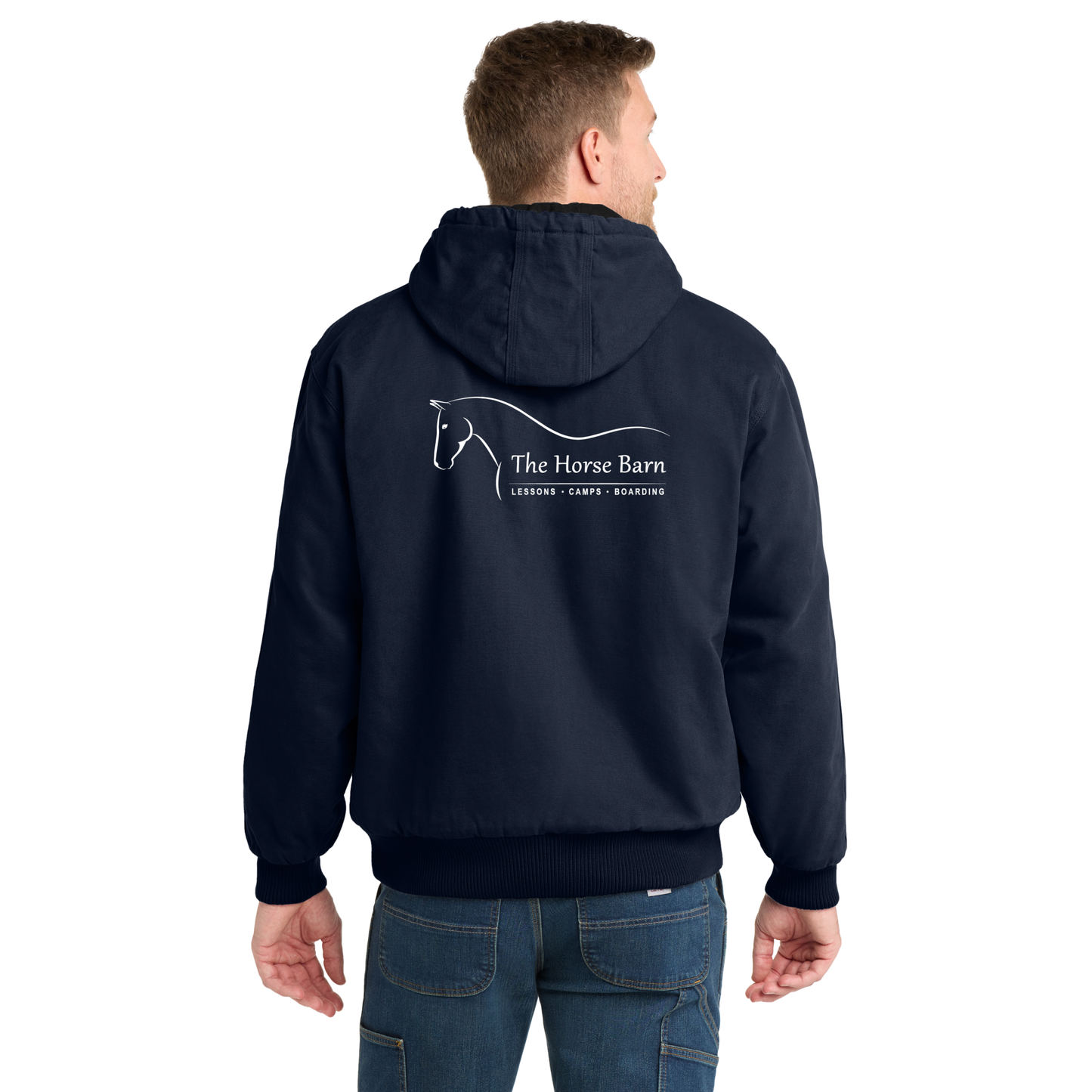 CornerStone® Washed Duck Cloth Insulated Hooded Work Jacket
