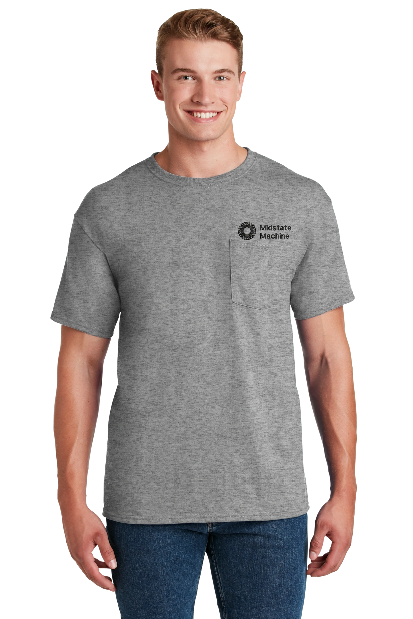 JERZEES® - Dri-Power® Active 50/50 Cotton/Poly Pocket T-Shirt