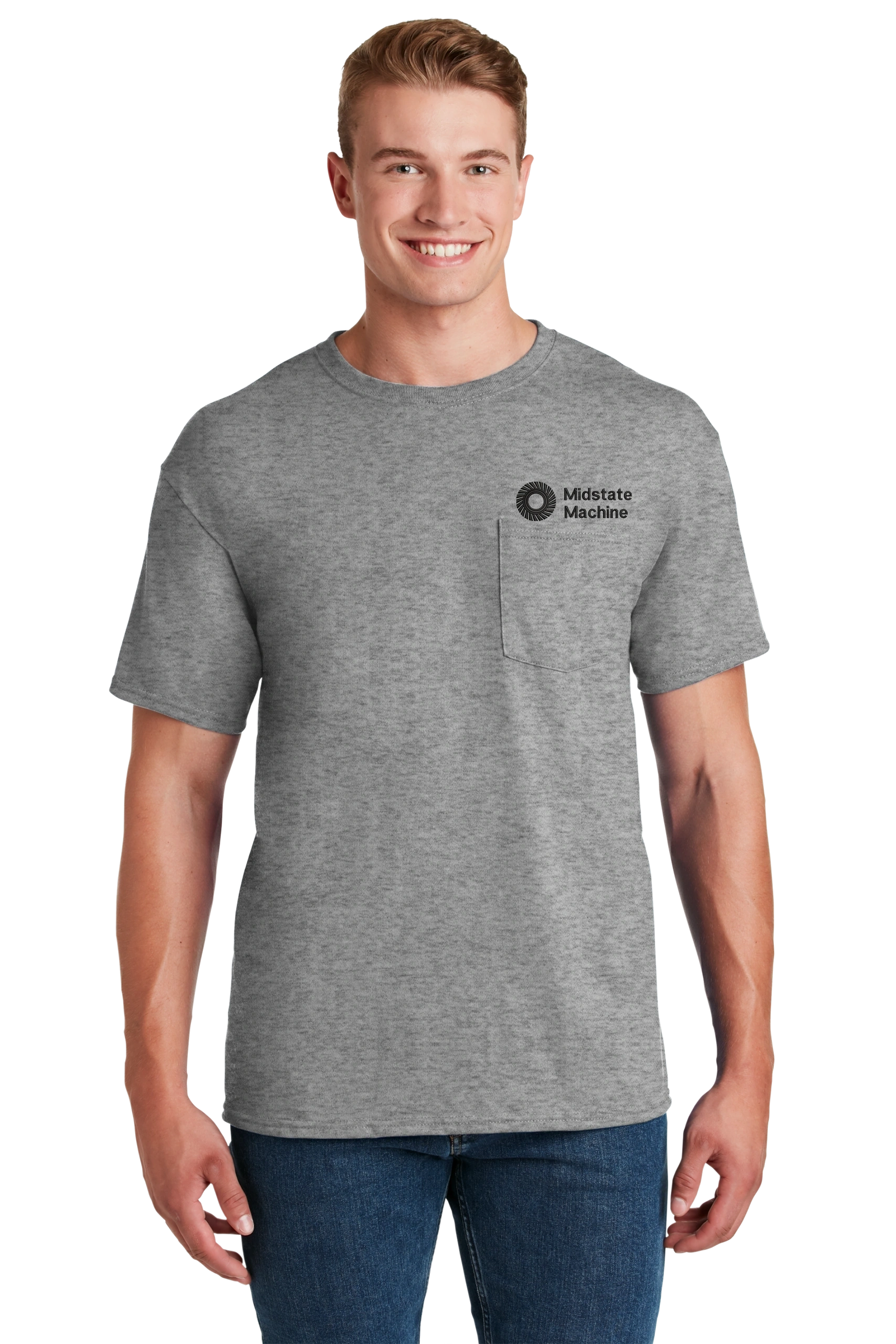 JERZEES® - Dri-Power® Active 50/50 Cotton/Poly Pocket T-Shirt