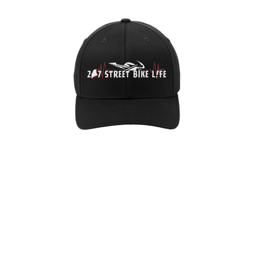 Port Authority® Flexfit® Cap- Embroidered Street Bike L!fe Logo