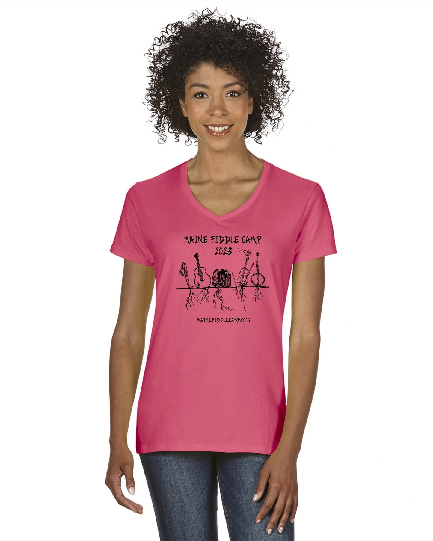 Gildan Ladies' Heavy Cotton™ V-Neck T-Shirt