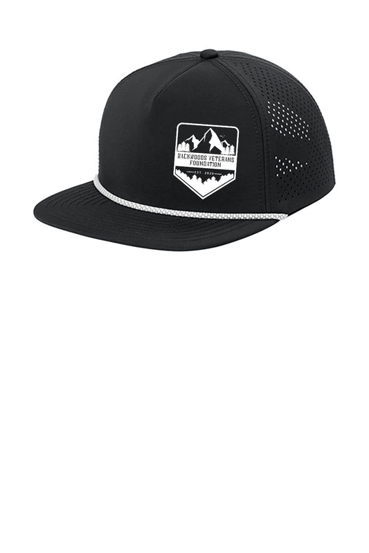 5-Panel Rope Performance Patch Cap