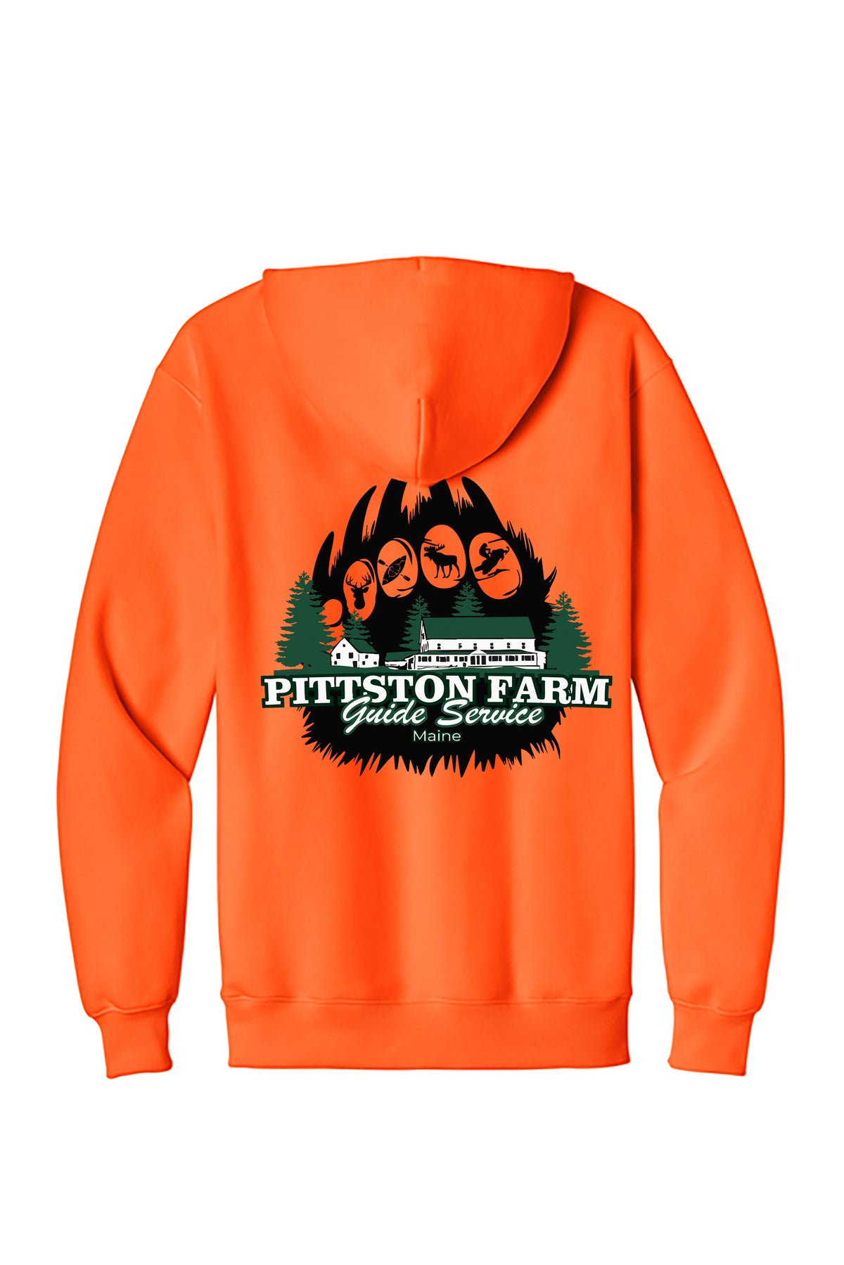 Blaze Orange Pack (Hoodie, Shirt, Baseball Cap and Winter Beenie)
