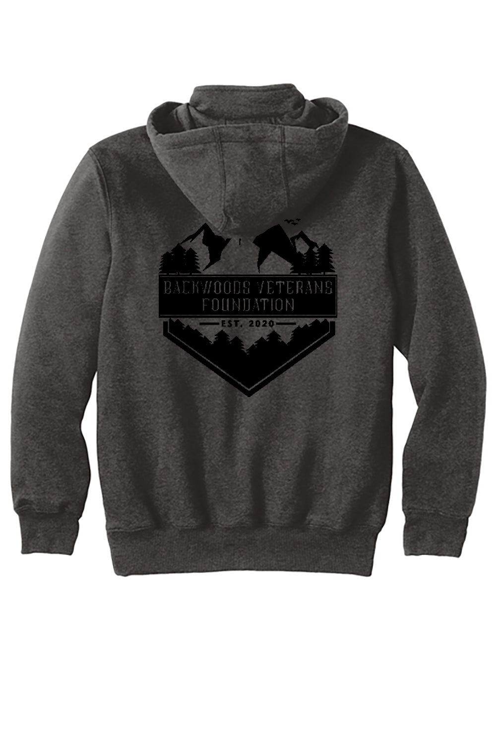 Carhartt Rain Defender Heavyweight Hooded Zip Mock Sweatshirt
