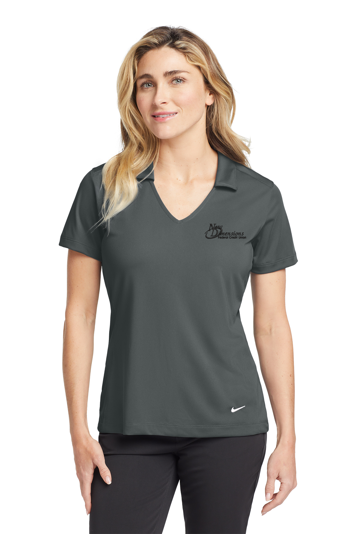 Nike Women's Dri-FIT Vertical Mesh Polo