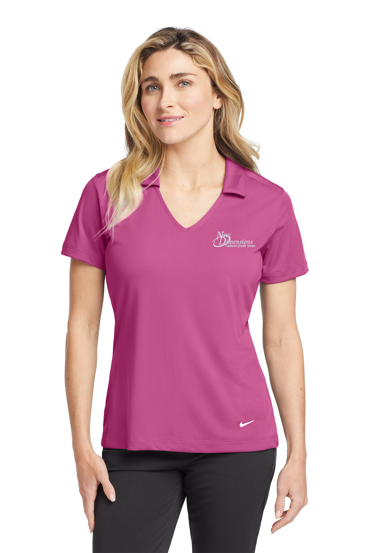 Nike Women's Dri-FIT Vertical Mesh Polo