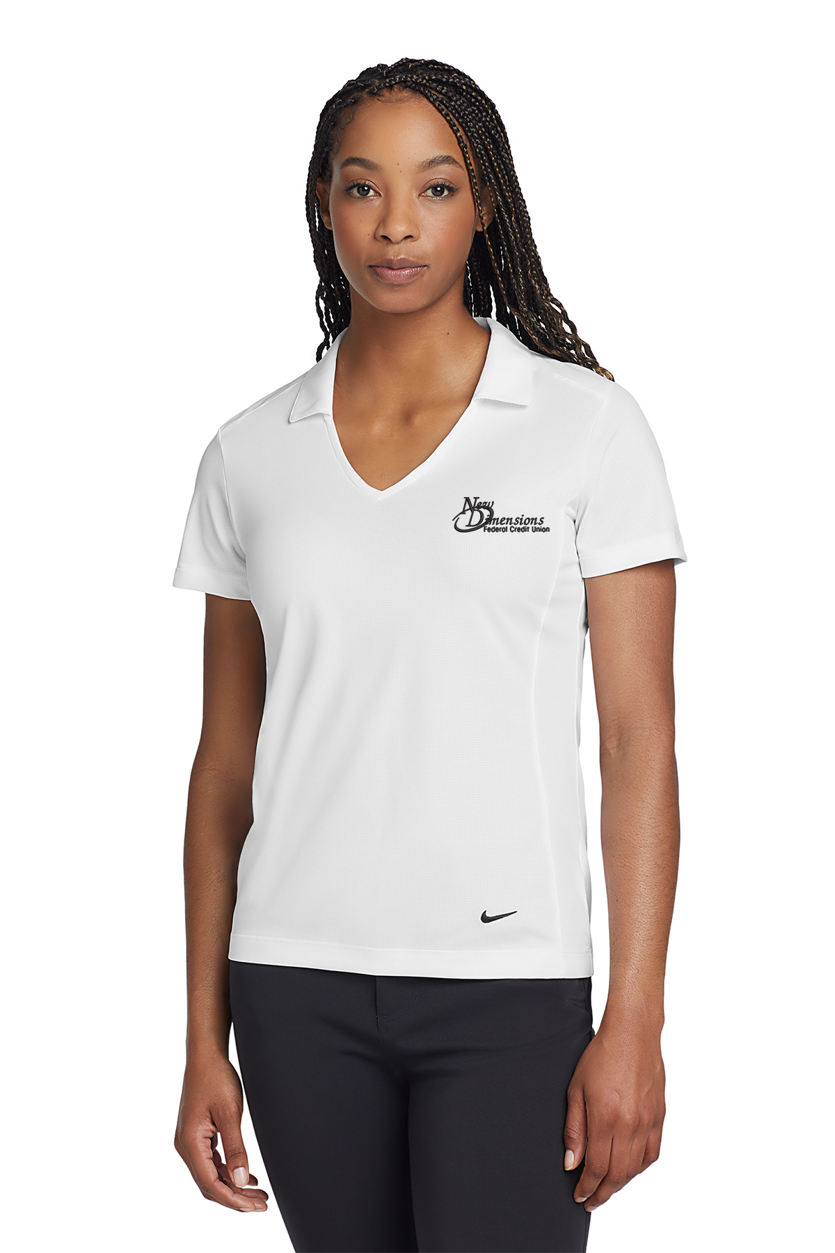 Nike Women's Dri-FIT Vertical Mesh Polo