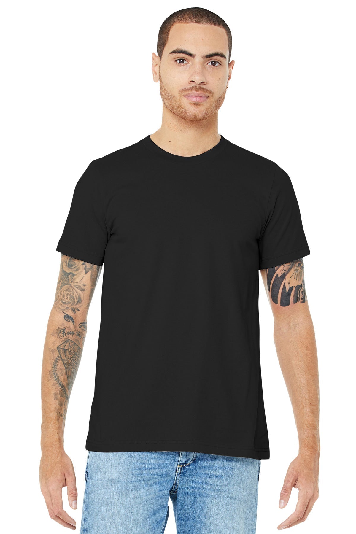 BELLA+CANVAS® Unisex Jersey Short Sleeve Tee - Black