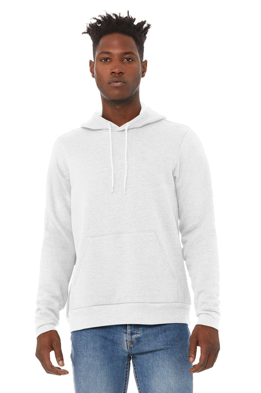 BELLA+CANVAS® Unisex Sponge Fleece Pullover Hoodie - Ash