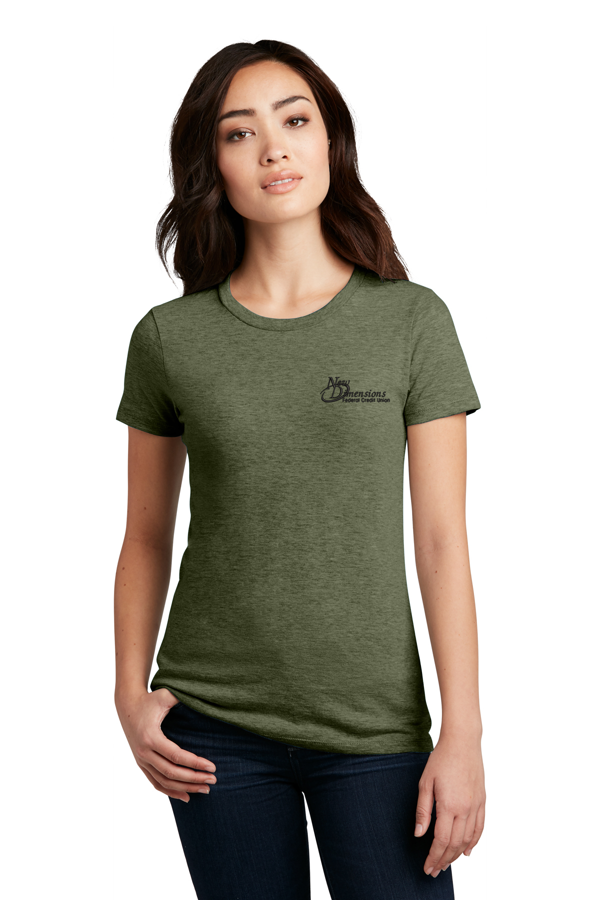 District® Women’s Perfect Blend® CVC Tee