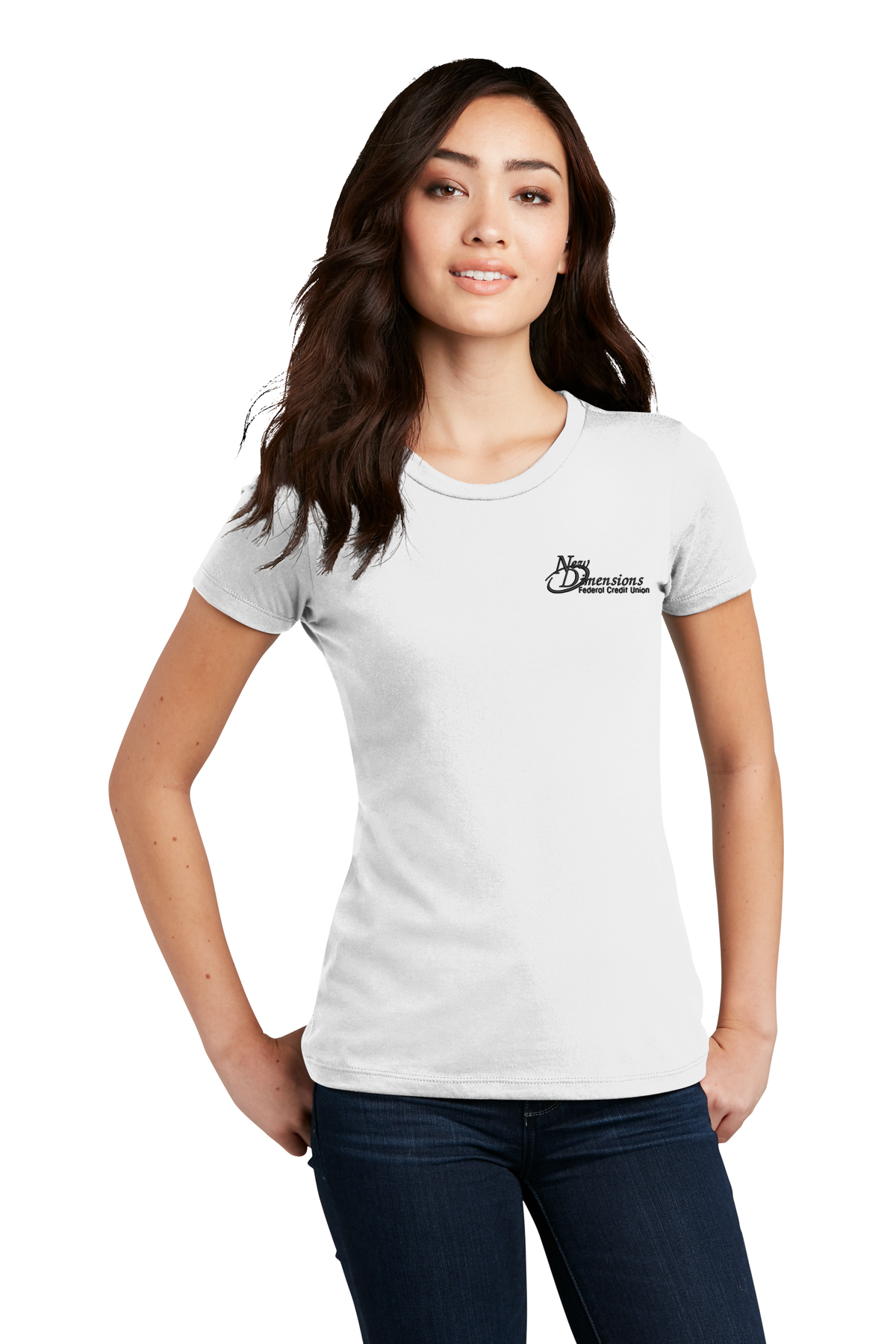 District® Women’s Perfect Blend® CVC Tee