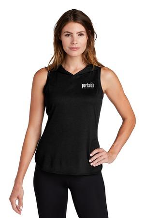 Sport-Tek® Women's PosiCharge® Tri-Blend Wicking Draft Hoodie Tank