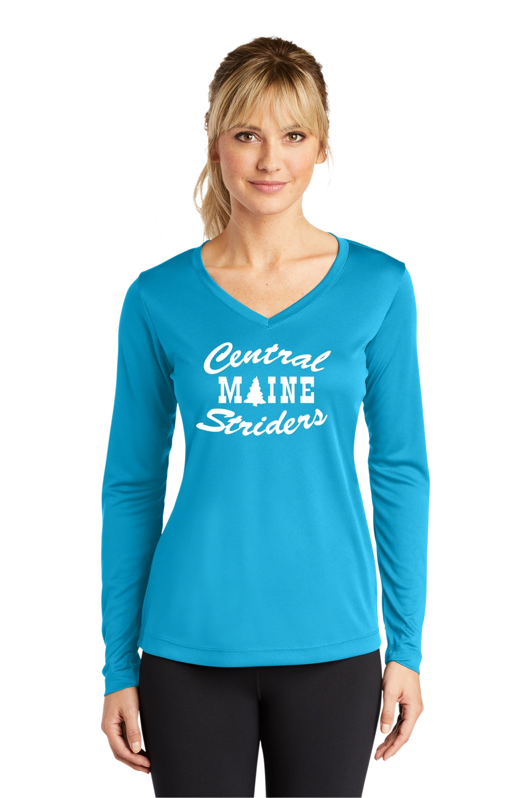 Sport-Tek® Ladies Long Sleeve PosiCharge® Competitor™ V-Neck Tee