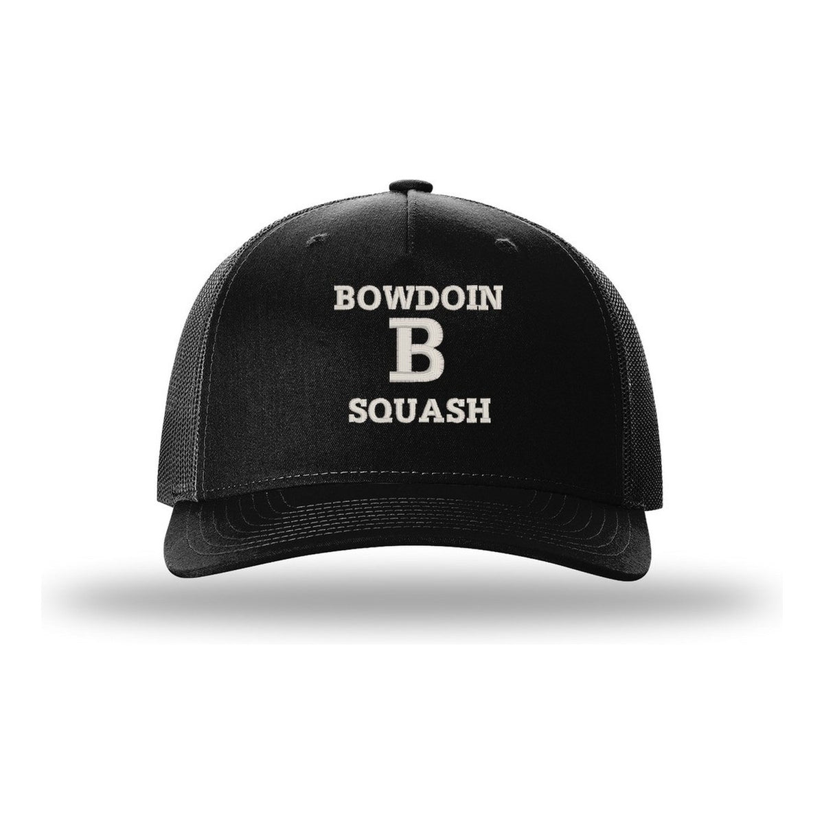 Richardson Five-Panel Trucker - Black