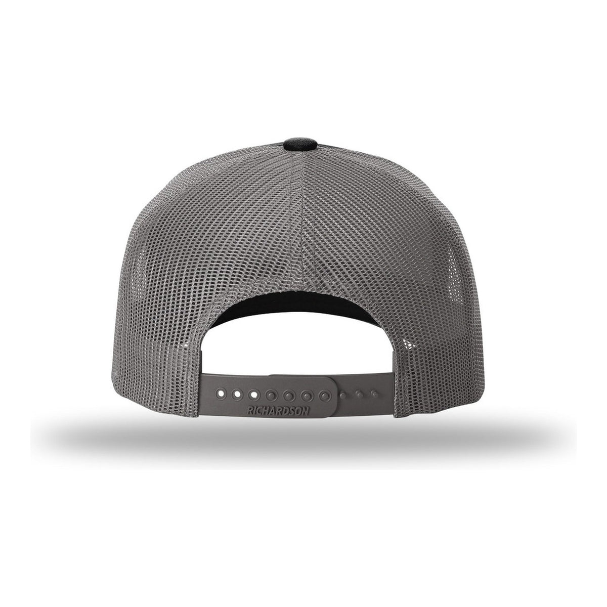Five-Panel Rope Cap - Black/ Charcoal/ Charcoal (back)