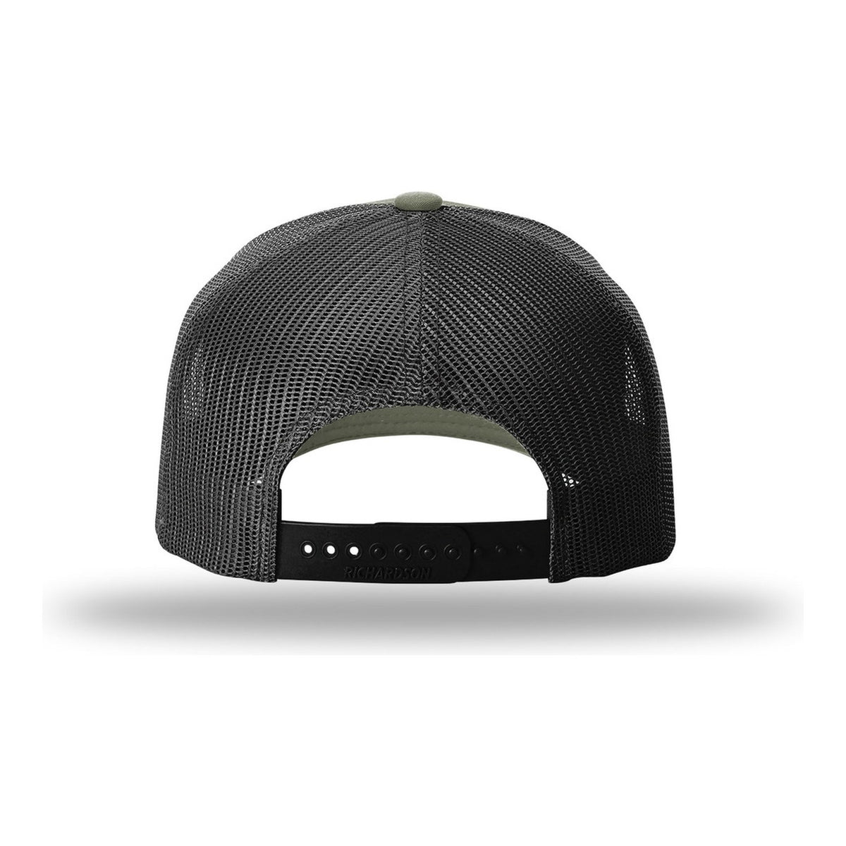 Five-Panel Rope Cap - Loden/ Black/ Black (back)