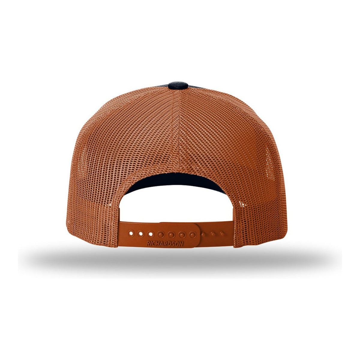 Five-Panel Rope Cap - Navy/ Dark Orange/ Dark Orange (back)