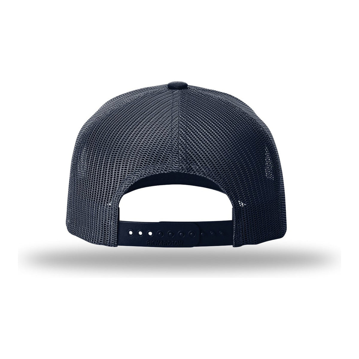Five-Panel Rope Cap - Navy/ White (back)