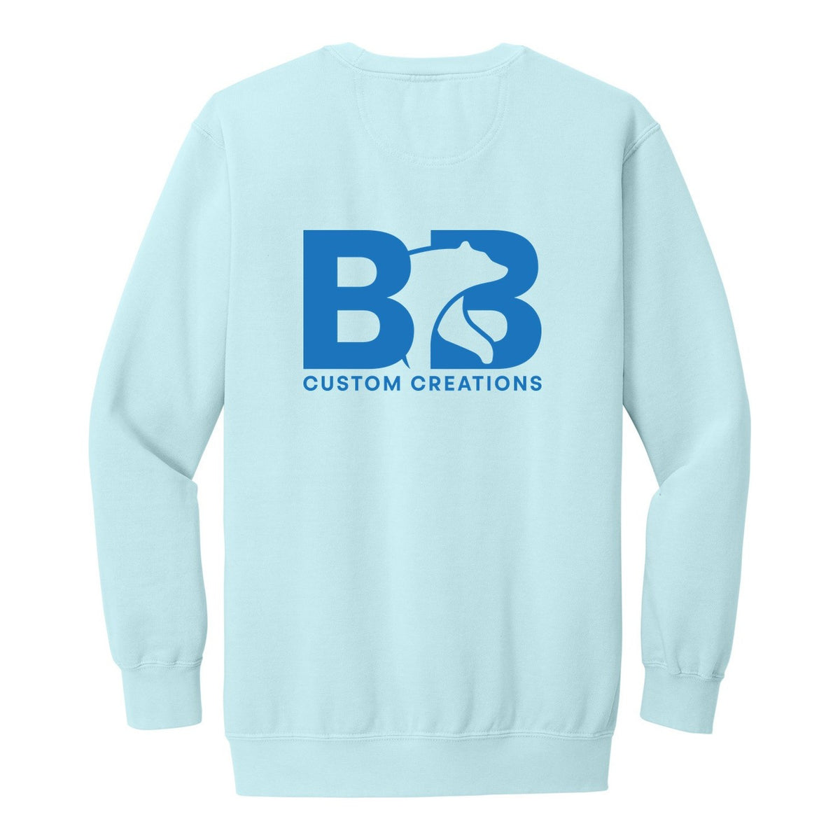 Heavy Weight Crewneck - Chambray (back)