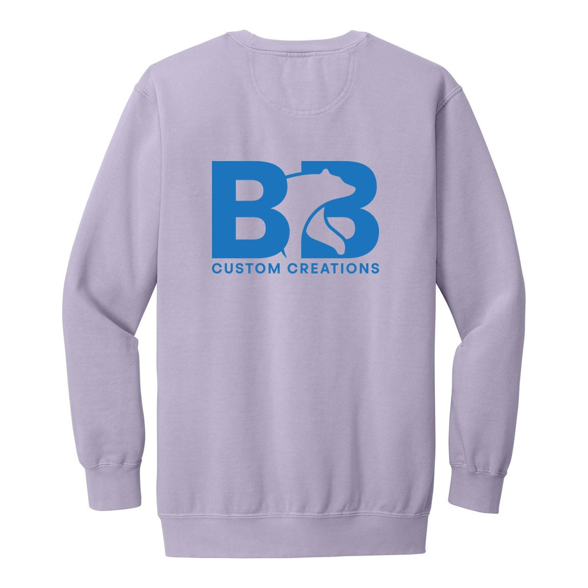 Heavy Weight Crewneck - Orchid (back)