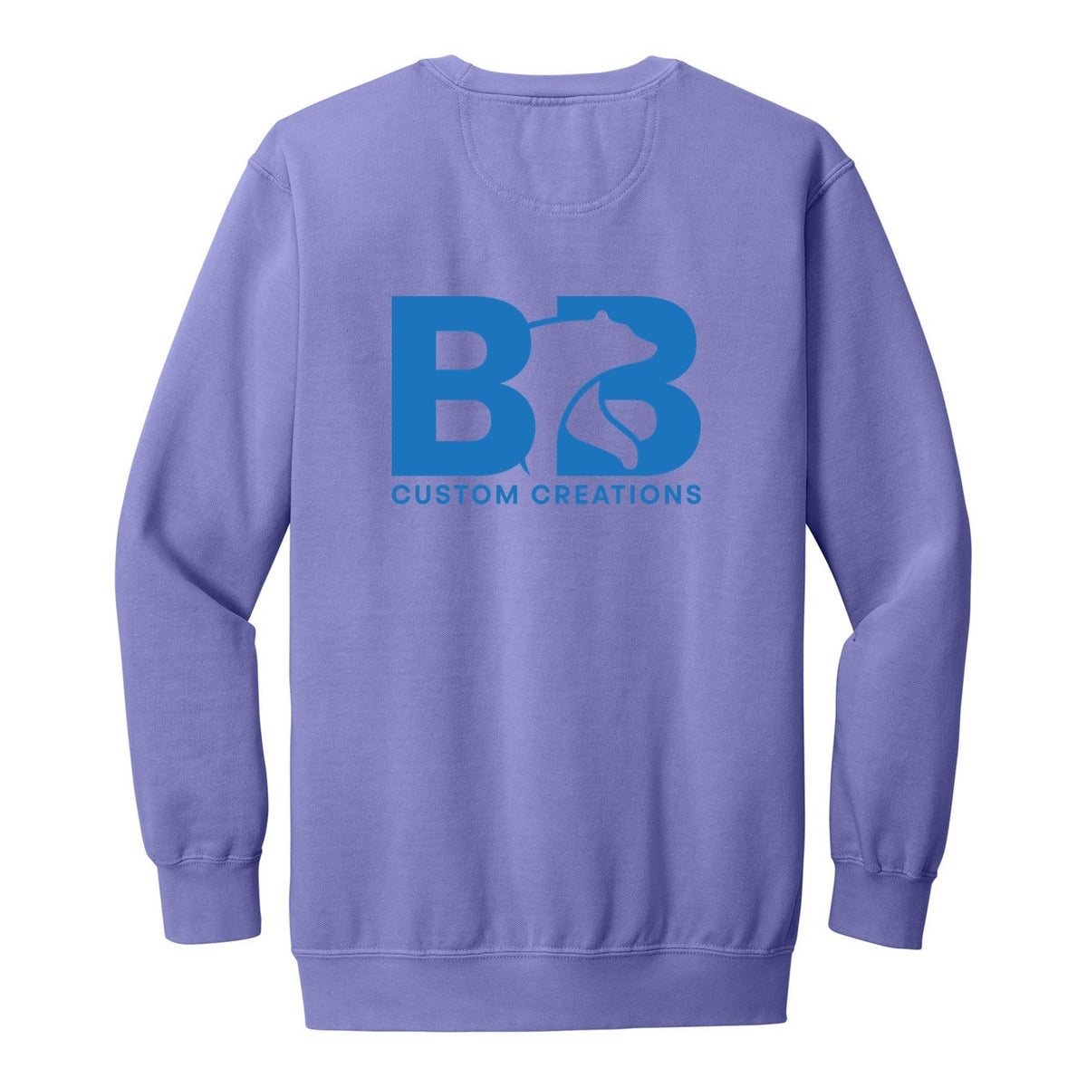 Heavy Weight Crewneck - Violet (back)