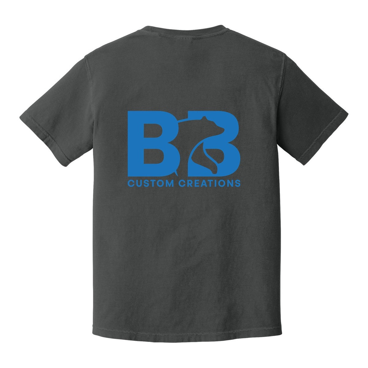 Heavy Weight T - Graphite (back)