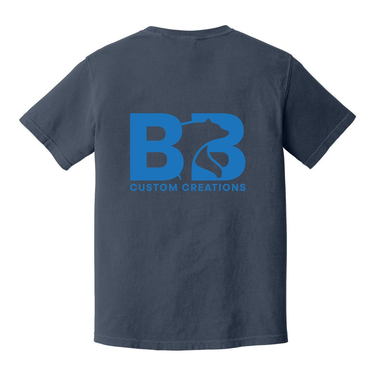 Heavy Weight T - Navy (back)