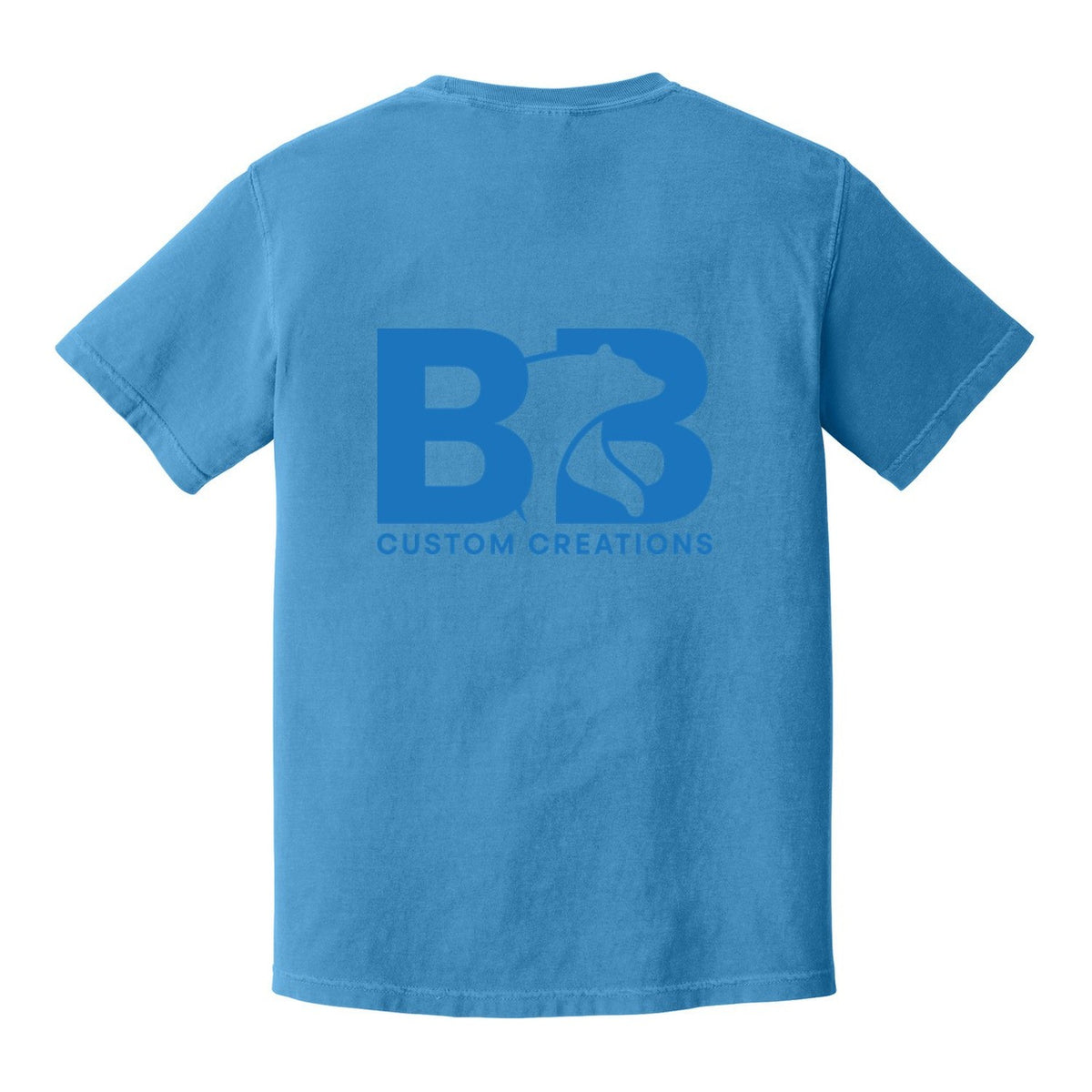 Heavy Weight T - Royal Caribe (back)