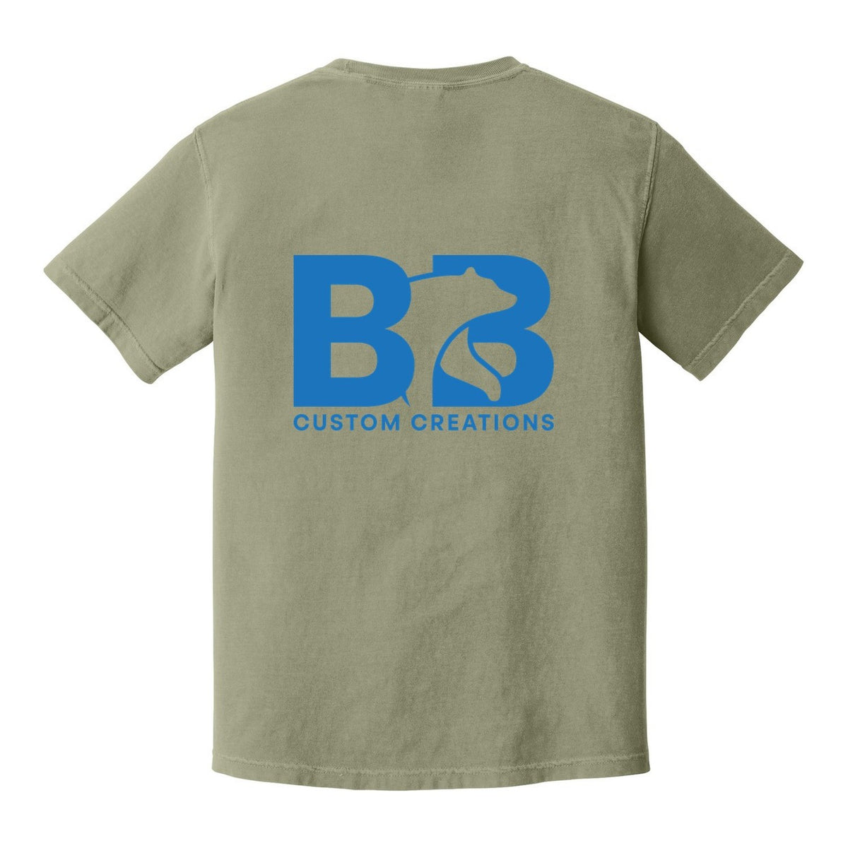 Heavy Weight T - Sandstone (back)