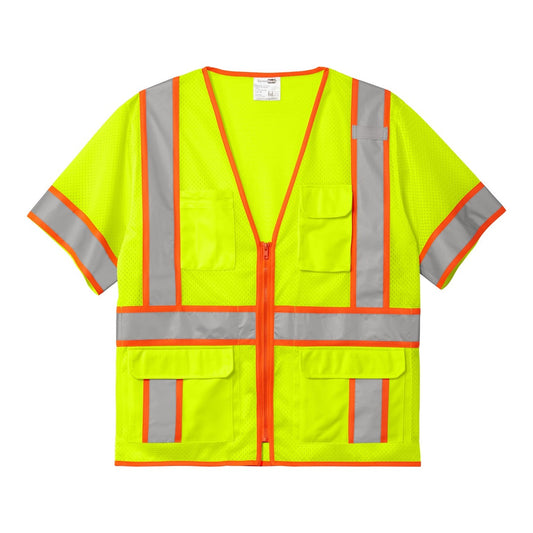 ANSI Class 3 Safety Vest - Safety Yellow