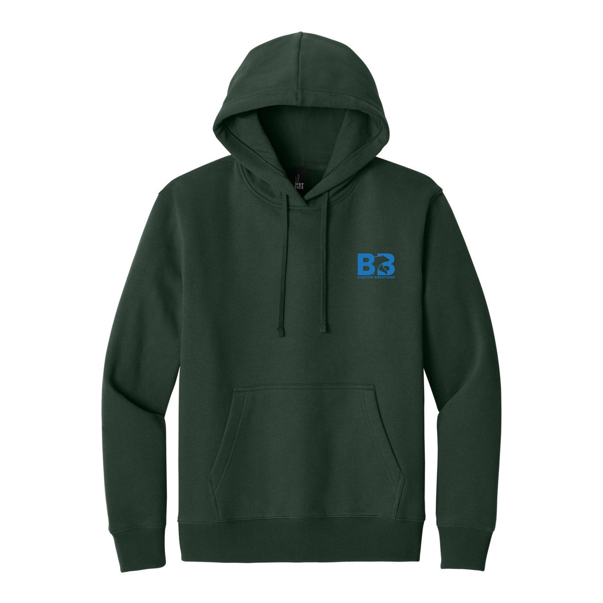 V.I.T. Super Heavyweight Fleece Hoodie - Forest Green