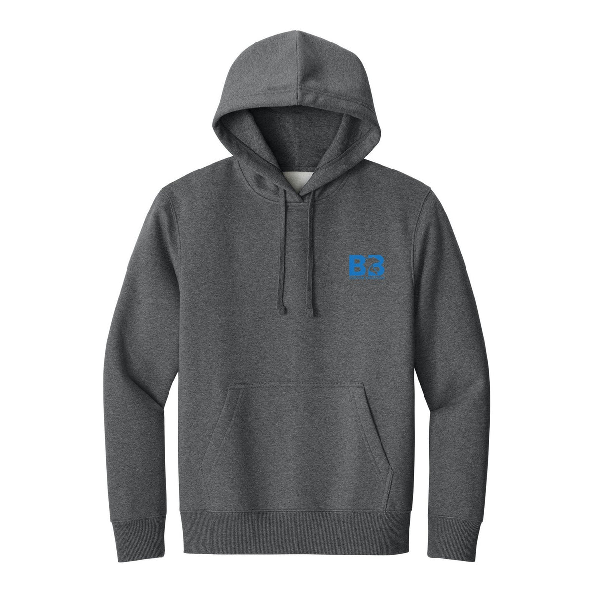 V.I.T. Super Heavyweight Fleece Hoodie - Heathered Charcoal