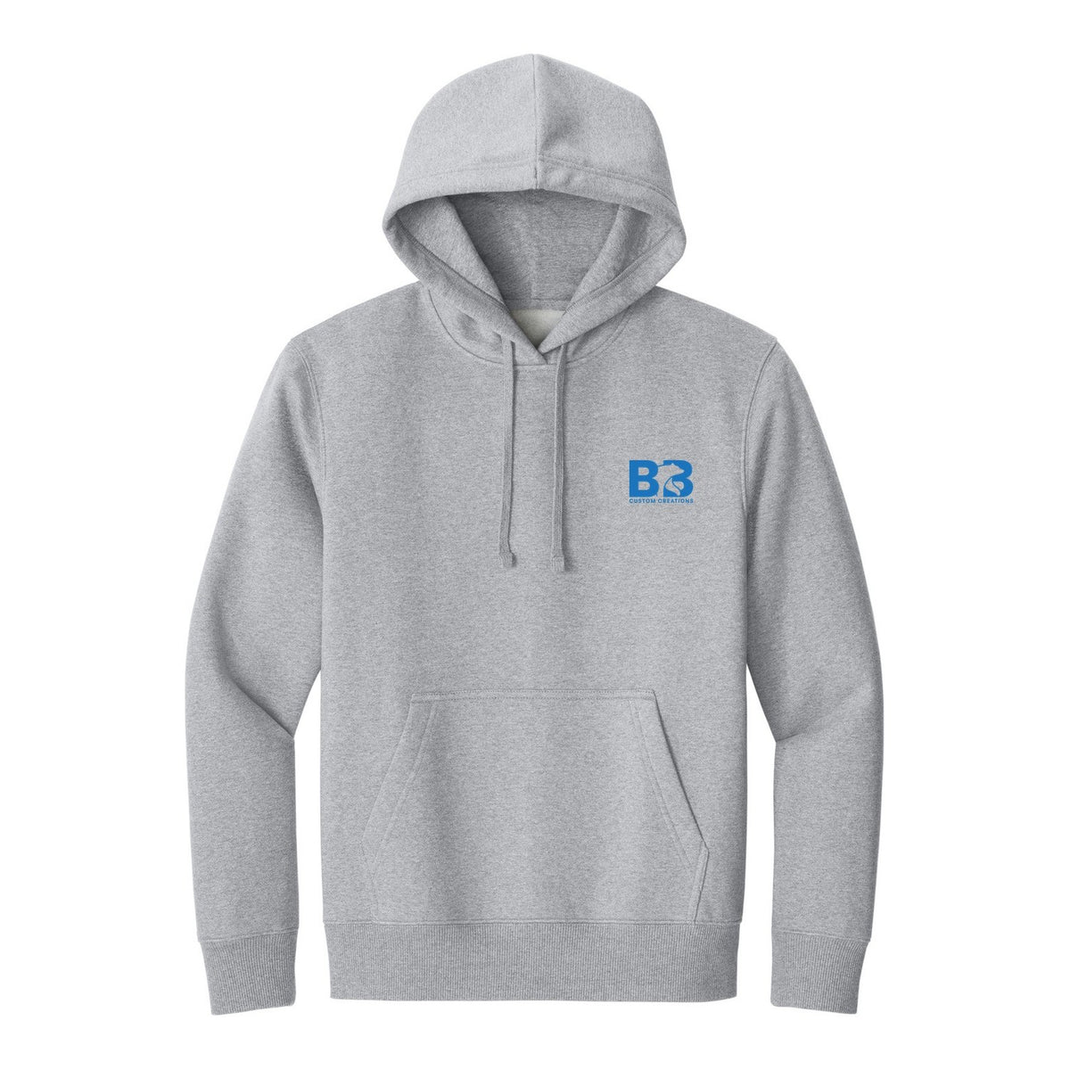 V.I.T. Super Heavyweight Fleece Hoodie - Light Heather Grey