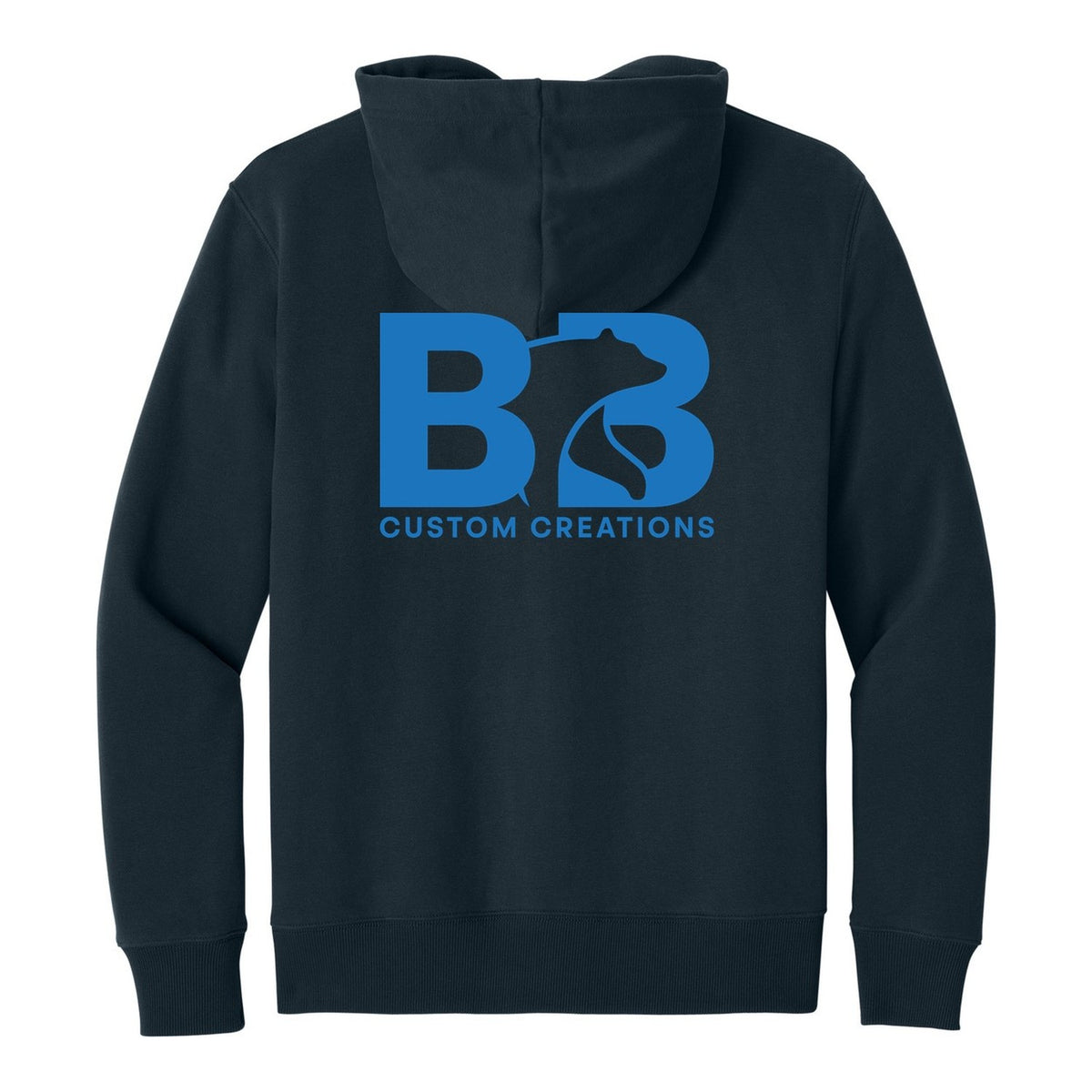 V.I.T. Super Heavyweight Fleece Hoodie - New Navy (back)