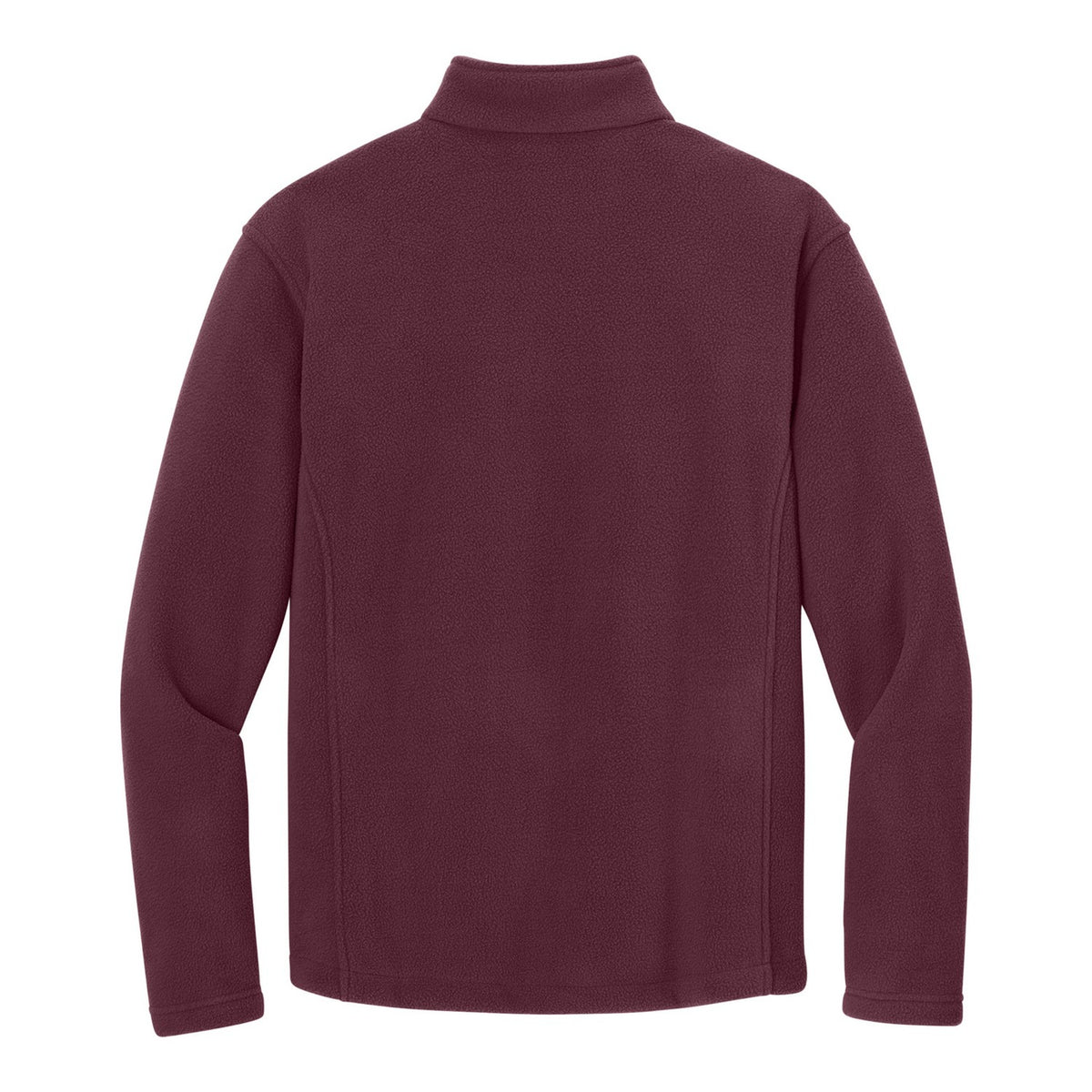 Value Fleece Jacket - Maroon (back)