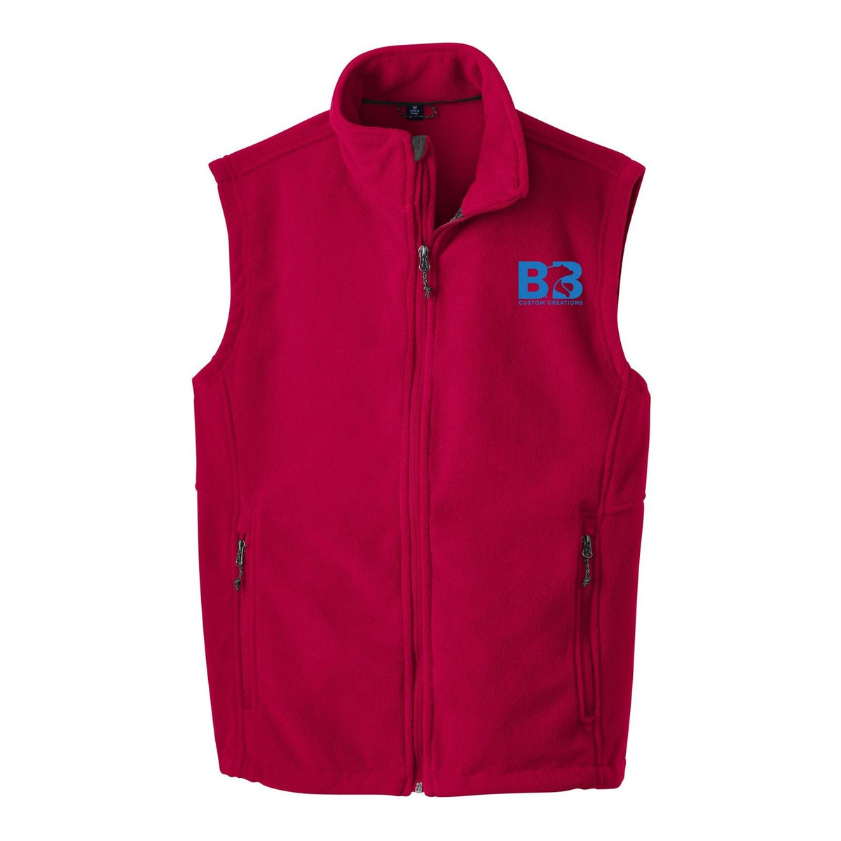 Value Fleece Vest - True Red