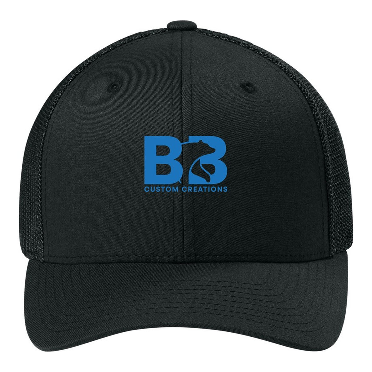 Trucker Mesh Cap - Black