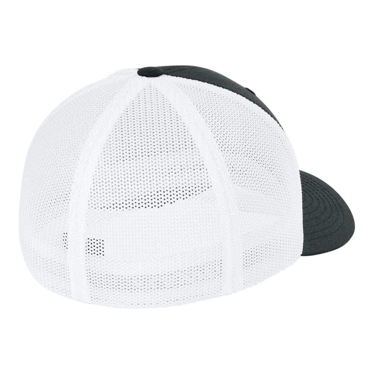 Trucker Mesh Cap - Black/ White (back)
