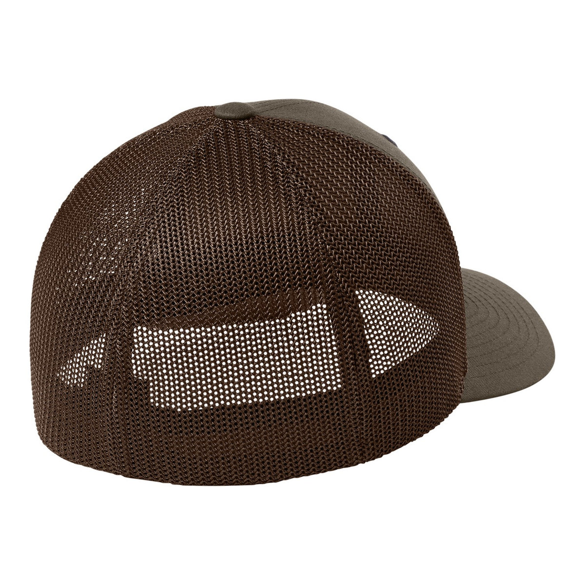 Trucker Mesh Cap - Brown (back)