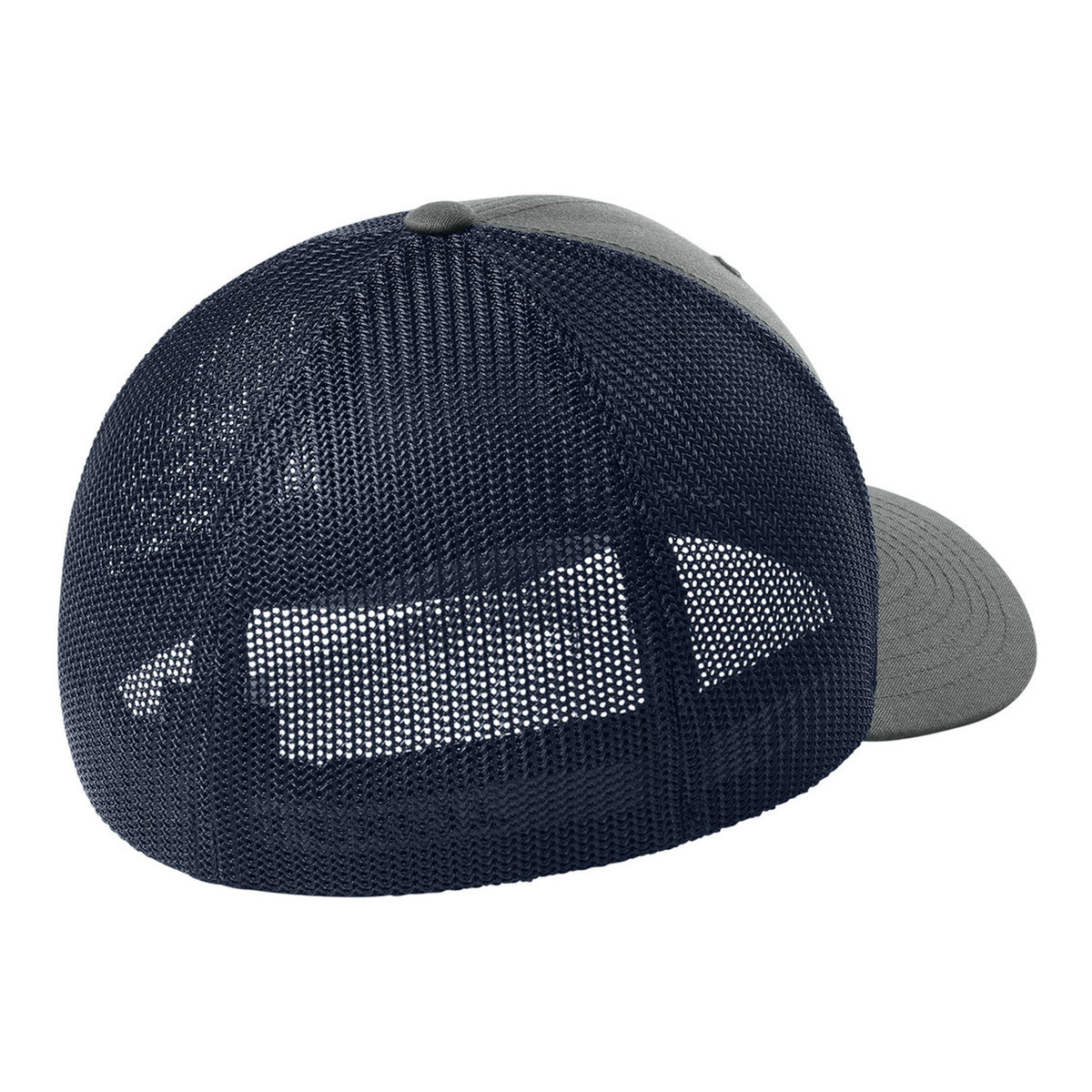 Trucker Mesh Cap - Charcoal/ Navy (back)