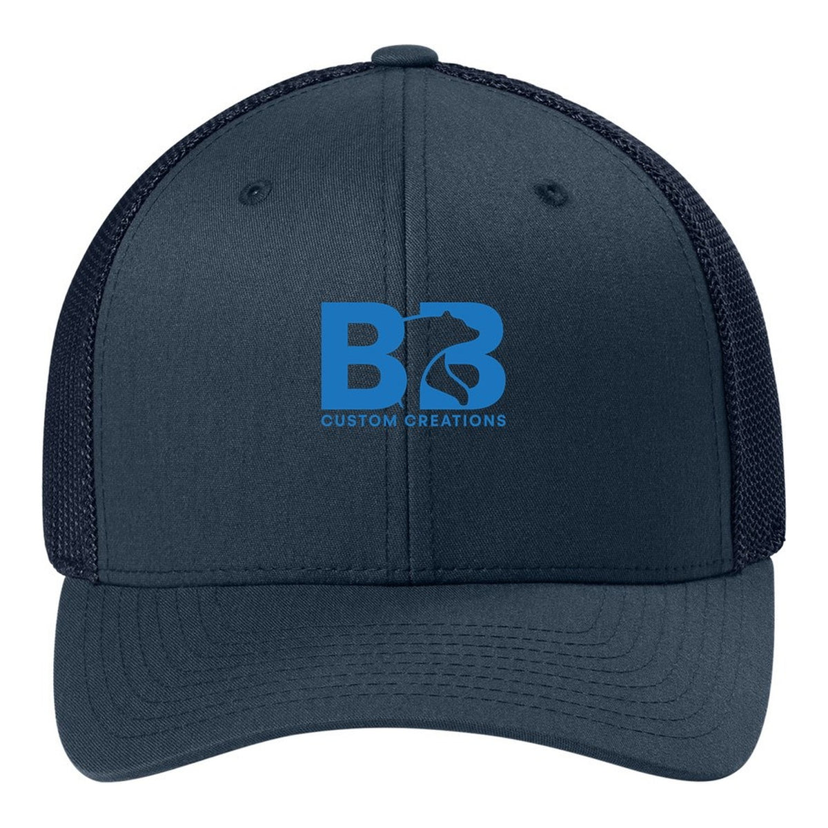 Trucker Mesh Cap - Navy