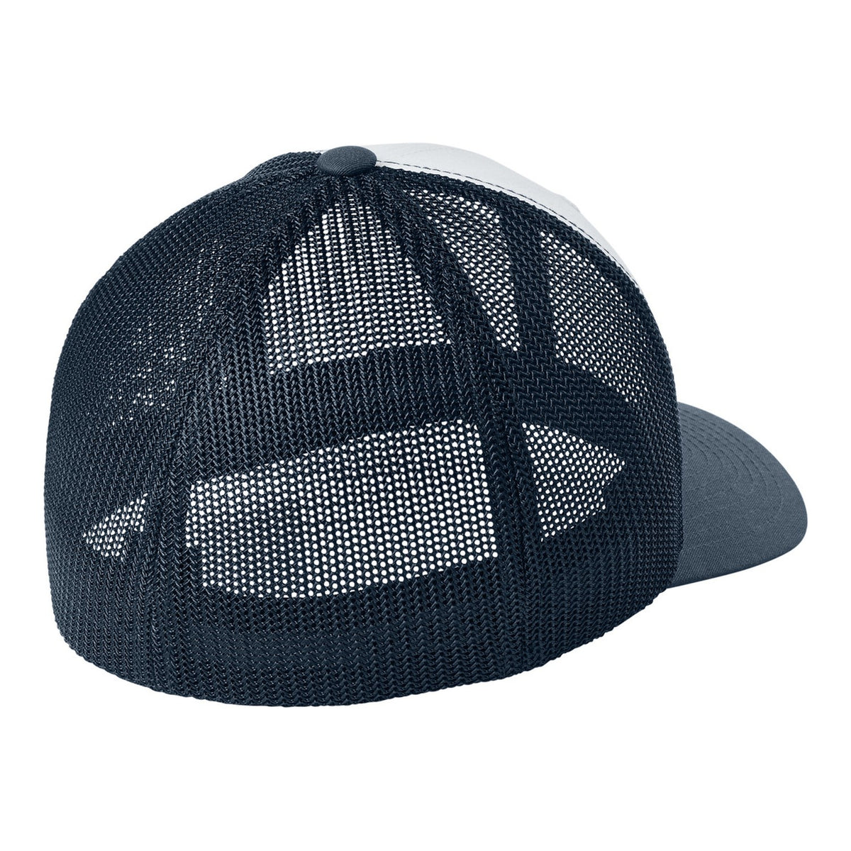 Trucker Mesh Cap - Navy/ White/ Navy (back)
